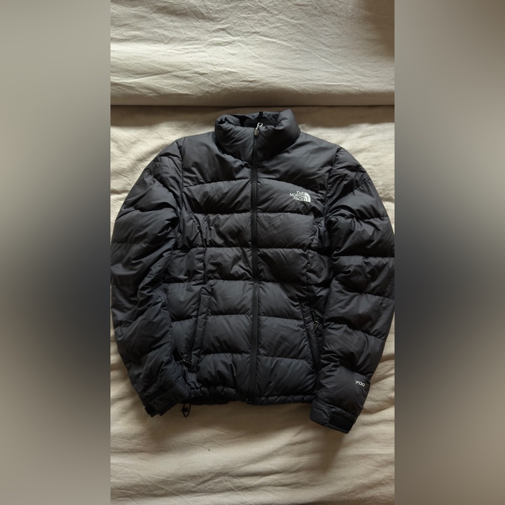 The North Face Charcoal Quilted Jacket